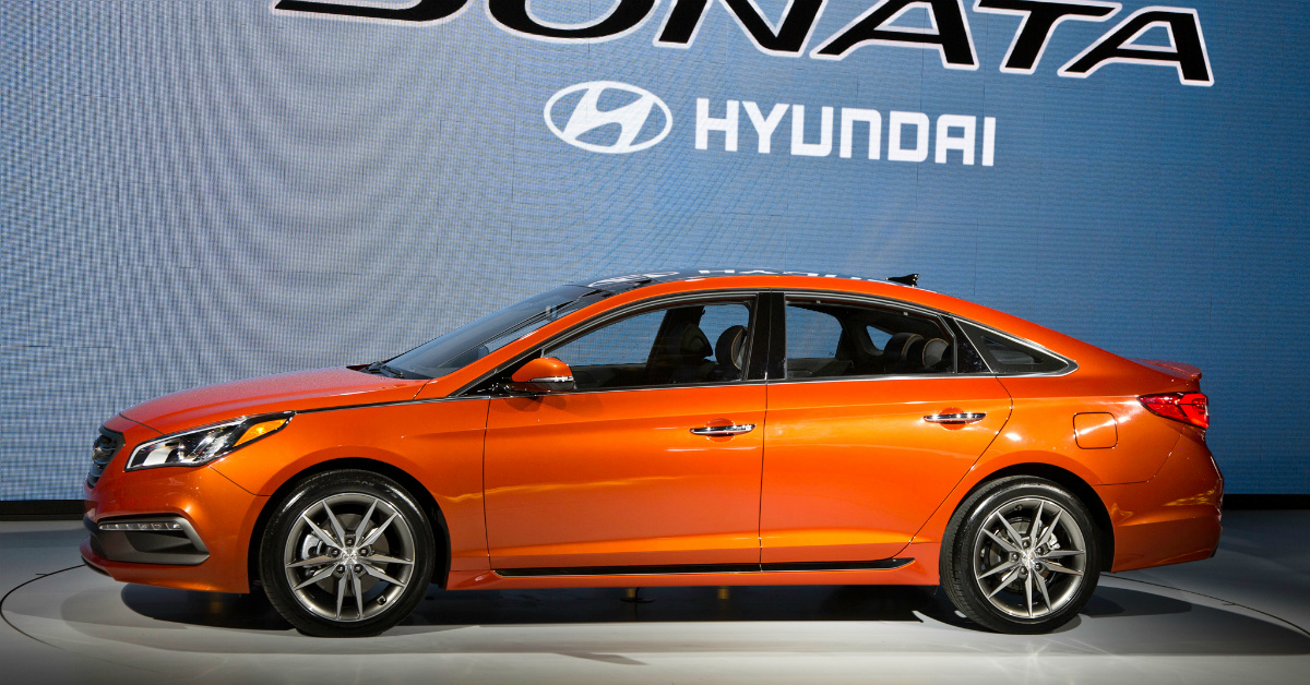 2015 Hyundai Sonata Orange
