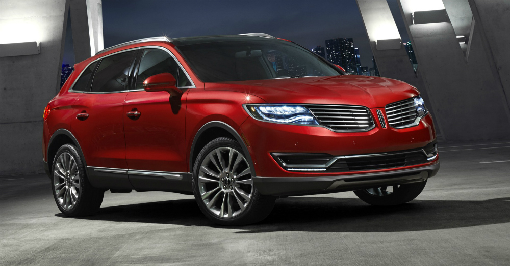 2016 Lincoln MKX Red