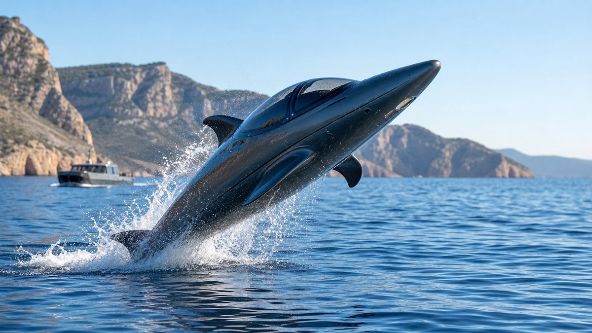 The Seabreacher Turns Your Boat Into a Diving, Breaching Sea Creature